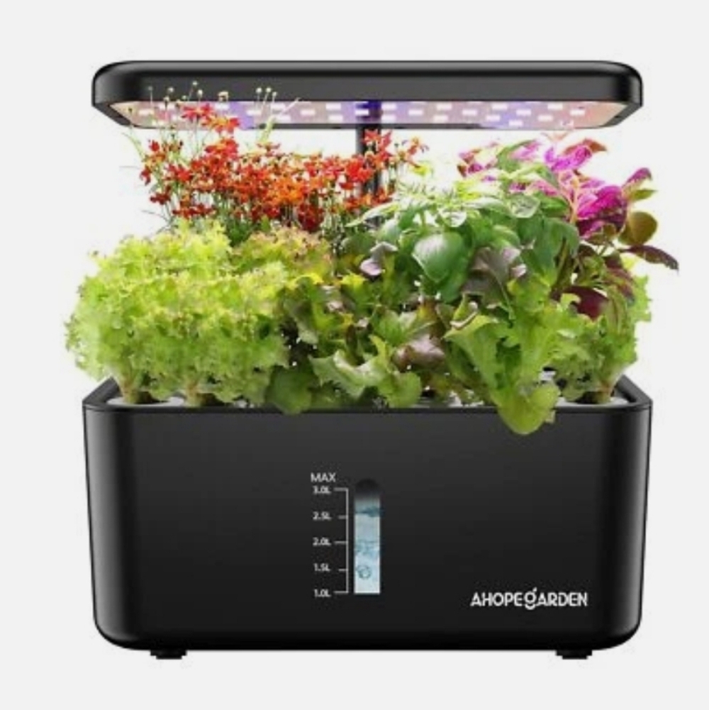 👉*NWT* AHOPEGARDEN INTELLIGENT INDOOR GARDEN ~LIGHTING HYDROPONIC PLANTER ~NIB